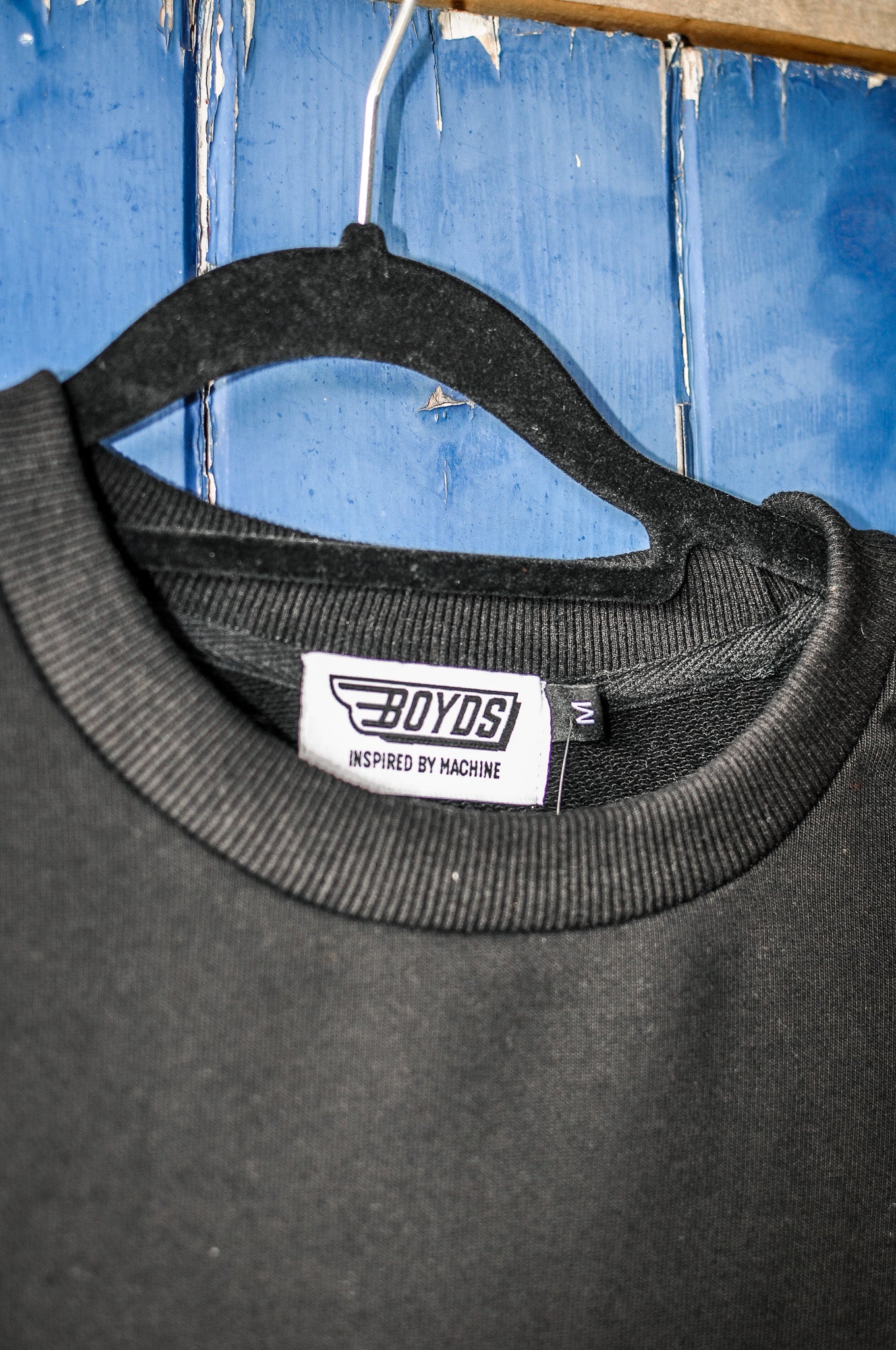 LONG SLEEVE BLACK BODY PIT SHIRT