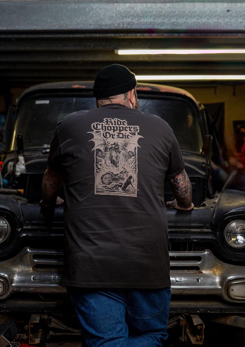 BOYDS X RIDE CHOPPERS OR DIE T-SHIRT