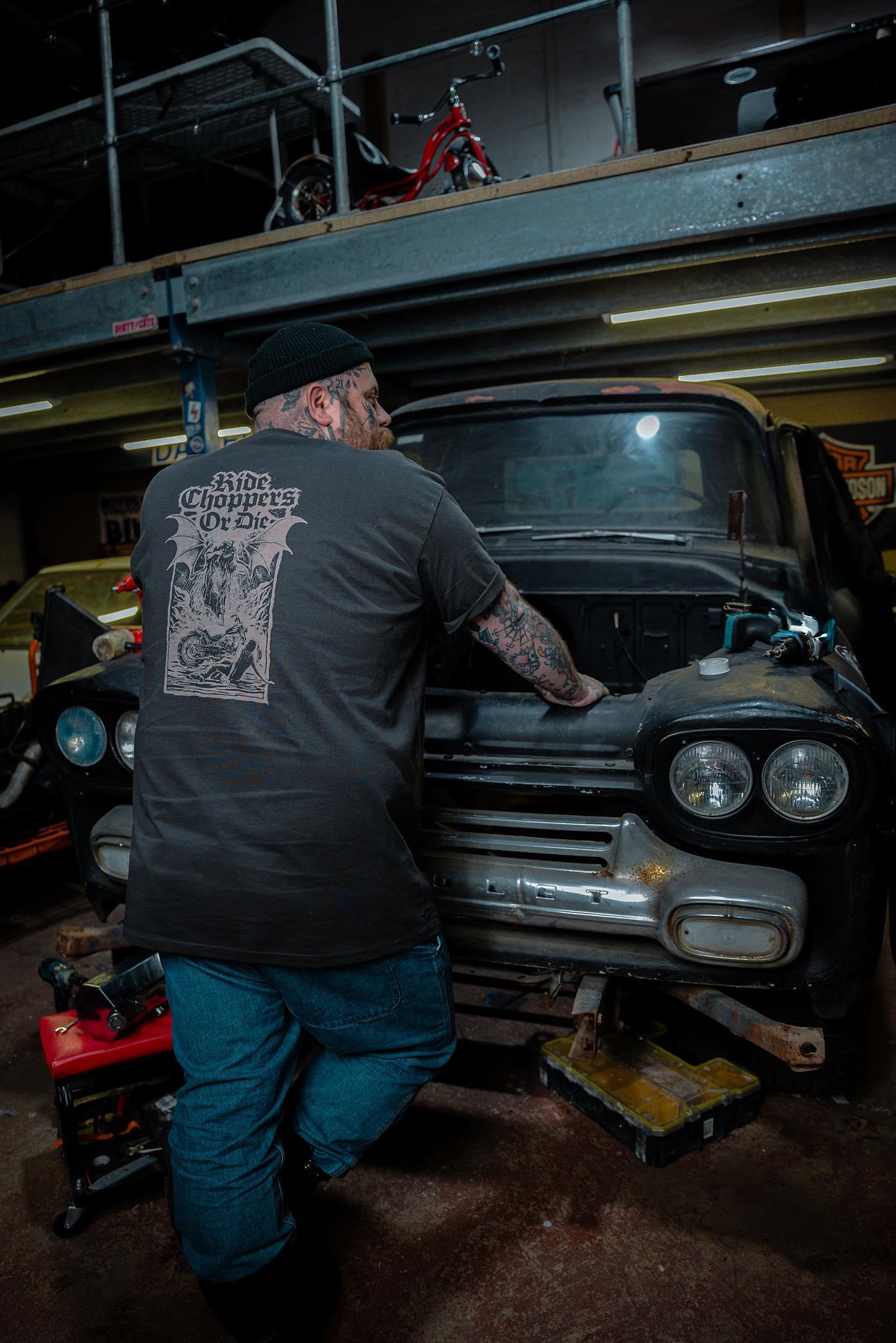 BOYDS X RIDE CHOPPERS OR DIE T-SHIRT