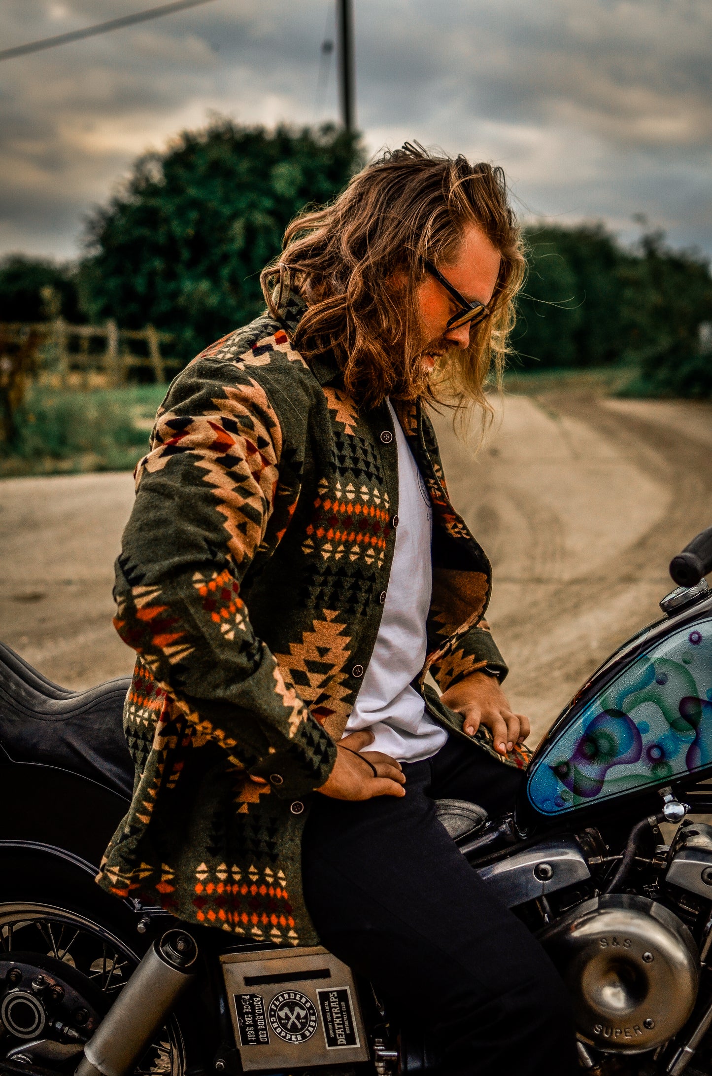 NAVAJO AUTUMN OVERSHIRT